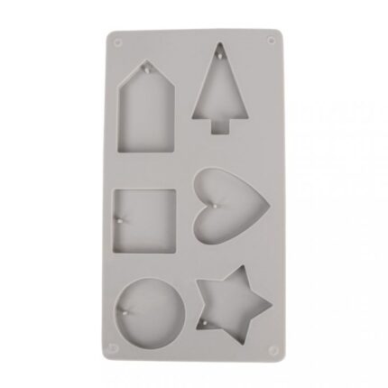 RAYHER SILICONE CASTING MOULD [6SHAPES] DECO SHAPE