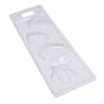 RAYHER CASTING MOULD 4.5-5.5X5.5-7.5CM  [4SHAPES] SEA + HEART