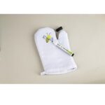 RAYHER OVEN GLOVE 28X16CM WHITE - Image 2