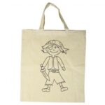 RAYHER COTTON BAG 38X42CM PIRATE