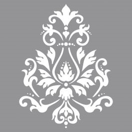 R38901000.jpg RAYHER STENCIL 30.5X30.5CM BROCADE MOTIVE - Image 1