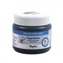 R38959576.jpg RAYHER FINGER PAINT 150ML BLACK - Image 1