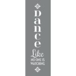RAYHER STENCIL 15.2X45.7CM 2PCS LIVE THE DAY - Image 2