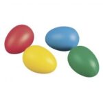 RAYHER PLASTIC EGGS 4.5CM 12PCS ASSORTED
