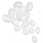 RAYHER PLASTIC EGG 10CM WHITE [1PC]