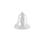 RAYHER PLASTIC BELL 9CM [2PARTS] CRYSTAL