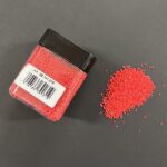 RAYHER PEARLY GRIT 375G LIGHT RED [VERY SMALL STONES]