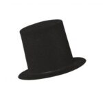 RAYHER VELVET HAT D.26MM BLACK