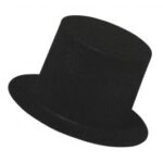 RAYHER VELVET HAT D.120MM BLACK