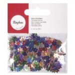 RAYHER SEQUINS PAILLETTES STARS 8MM 500PCS MIXED