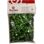RAYHER SEQUINS PAILLETTES D.6MM 4000PCS BL.GREEN