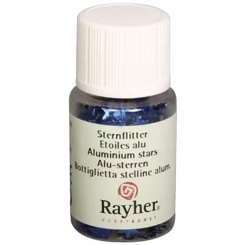 R3925210.jpg RAYHER ALUMINIUM STARS 10ML DARK BLUE - Image 1