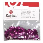 RAYHER SEQUINS PAILLETTES D.6MM 500PCS FUCHSIA