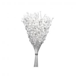 R3932702.jpg RAYHER SPRAY OF BEADS 11CM WHITE - Image 1