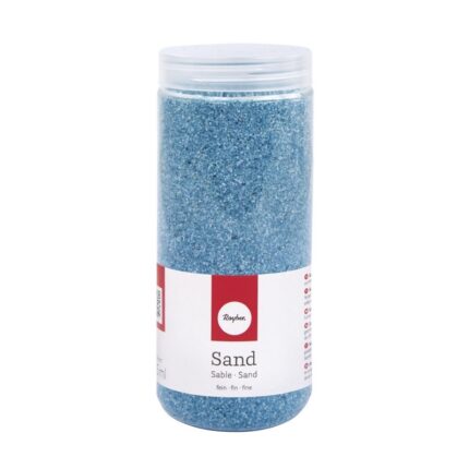 RAYHER SAND FINE 475ML LIGHT BLUE