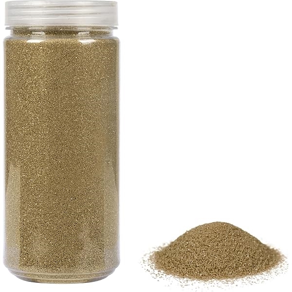 R39339616.jpg RAYHER SAND FINE 475ML GOLD - Image 1