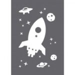 RAYHER SCREEN PRINT STENCIL A5 SPACE