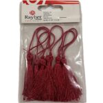 RAYHER DECORATING TASSEL 5CM 6PCS RED