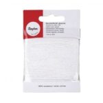 RAYHER COTTON CORD WAXED 1MM/20M WHITE