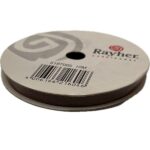 RAYHER SATIN RIBBON 6MM/10M DARK BROWN