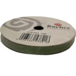 RAYHER SATIN RIBBON 6MM/10M GREEN