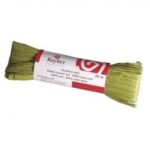 RAYHER RAFFIA RAYON MATT 20M OLIVE