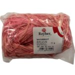 RAYHER RAFFIA NATURAL 25G PALE PINK