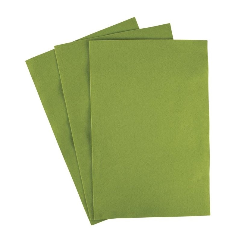 R5300011.jpg RAYHER FELT CUT 20X30CM LIGHT GREEN - Image 1