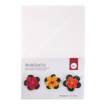 RAYHER MODELLING FELT 0.2X30X45CM WHITE