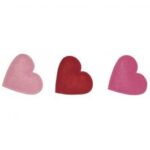RAYHER FELT HEARTS 3CM 24PCS MIXED