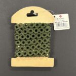 RAYHER FELT GARLAND CIRCLES 11MMX1.8M FIR GREEN
