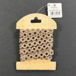 RAYHER FELT GARLAND CIRCLES 11MMX1.8M CAPPUCCINO