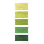 RAYHER COTTON YARN STITCH+KNOT 5X10M LEAF GREEN