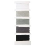 RAYHER COTTON YARN STITCH+KNOT 5X10M ROCK GREY