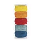RAYHER COTTON YARN STITCH+KNOT 5X10M RAINBOW