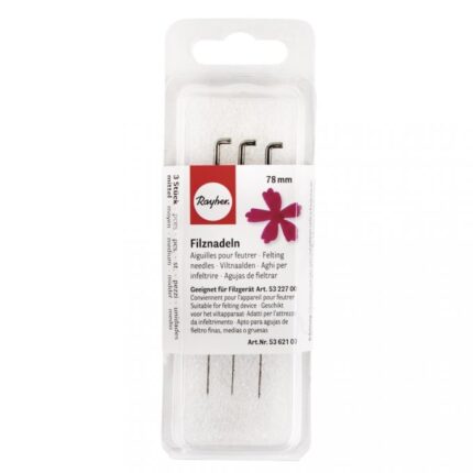 RAYHER FELTING NEEDLE 78MM 3PCS MEDIUM