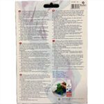 RAYHER SILK CHIFFON SCARF WHITE 55X240CM - Image 2