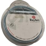 RAYHER SATIN RIBBON 3MM/10M LIGHT BLUE