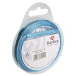 RAYHER SATIN RIBBON 7MM/10M TURQUOISE