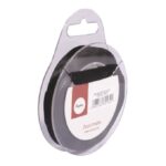 RAYHER SATIN RIBBON 10MM/10M BLACK