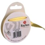 RAYHER SATIN RIBBON 10MM/10M GOLD