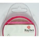 RAYHER ORGANZA RIBBON 3MM/10M PINK