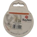 RAYHER ORGANZA RIBBON 3MM/10M ORANGE