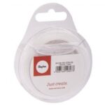 RAYHER ORGANZA RIBBON 15MM/10M WHITE