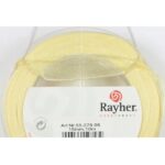 RAYHER ORGANZA RIBBON 15MM/10M CREAM