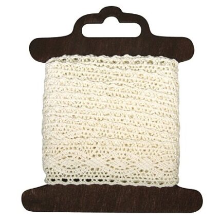 RAYHER COTTON BORDER CASSANDRA 2.3CM/2.5M BEIGE
