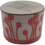 RAYHER DECO RIBBON FLOWER SELF ADHESIVE 4CM/2M PINK