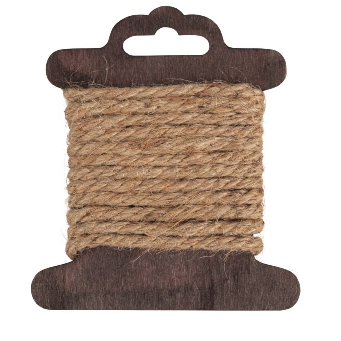 R55607000.jpg RAYHER CORD OF JUTE 5MM/2M - Image 1