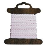 RAYHER COTTON BORDER JASMINA 8MM/3M PALE PINK