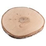 RAYHER POPLAR WOOD SLICE D.29-31CM